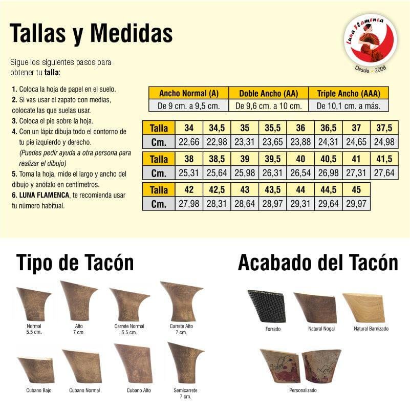 Tablero De Tallas Y Medidas Palbin 1651837177