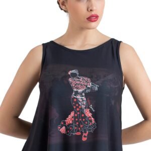 Camiseta Flamenco Bailadora