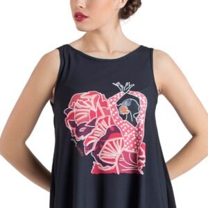 Camiseta Flamenco Bailadora