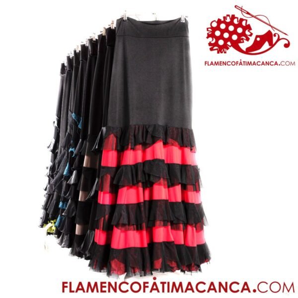 Falda Flamenca vuelo con tul