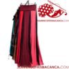 Falda Flamenca flecos verticales 03